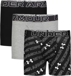 Under Armour Boys' Big Performance Boxer Briefs, Lightweight & Smooth Stretch Fit