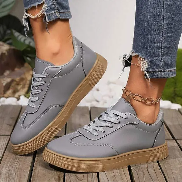Women's Casual Lace-Up Sneakers 44606006C
