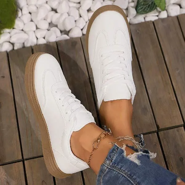 Women's Casual Lace-Up Sneakers 44606006C
