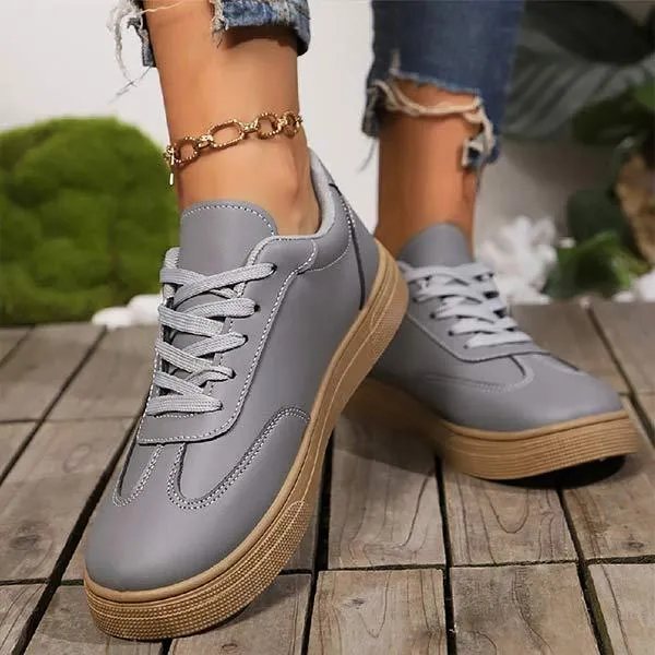 Women's Casual Lace-Up Sneakers 44606006C